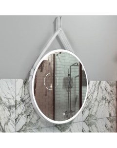 Зеркало Milan 65 белый ремень Art&max