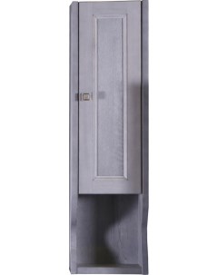 Шкаф Гранда 24 R серый Asb-woodline