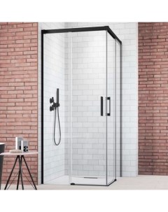 Душевой уголок Idea Black KDD 90x100 Radaway