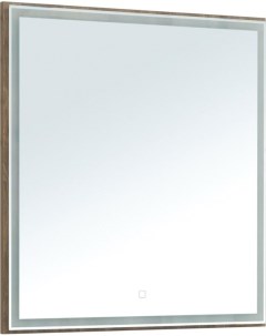 Зеркало Nova Lite 75 дуб рустикальный Aquanet