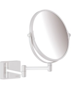 Косметическое зеркало AddStoris белое Hansgrohe