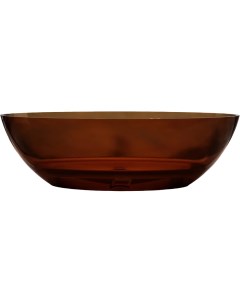 Акриловая ванна Kristall Opal 180х85 см коричневая Abber