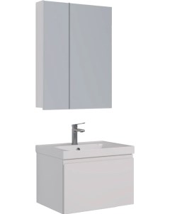 Мебель для ванной Veon mini 60 белая глянцевая 1 ящик Lemark