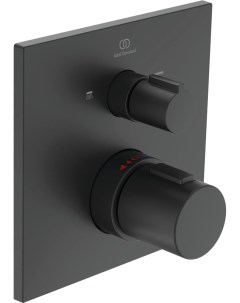 Термостат Ceratherm C100 для ванны с душем черный Ideal standard