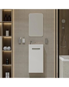 Мебель для ванной Estea 40 1D белая матовая Velvex