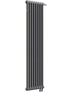 Радиатор стальной 2180V 8 секций 2 трубчатый нижнее подключение антрацит металлик Arbonia