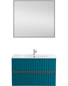 Мебель для ванной Elegant 90 аквамарин Art&max