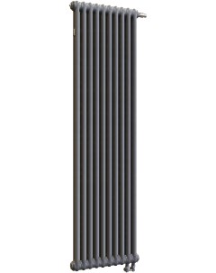 Радиатор стальной 2180V 10 секций 2 трубчатый нижнее подключение антрацит металлик Arbonia