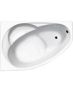 Акриловая ванна Flora 150x100 L ультра белая Vagnerplast