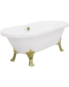 Акриловая ванна Леонесса 175x80 ножки золото Radomir
