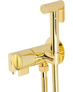 Гигиенический душ Fortis золото с термостатом 31558 Migliore