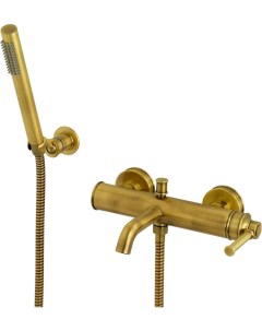 Смеситель для ванны с душем Ermitage Mini бронза 31417 Migliore