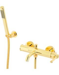 Смеситель для ванны с душем Ermitage Mini золото 31418 Migliore