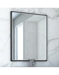 Зеркало Tiffany 90x73 nero grafite с LED подсветкой 45044 Cezares