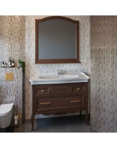Мебель для ванной Модерн 105 антикварный орех Asb-woodline