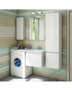 Мебель для ванной Dallas Luxe 120 подвесная 1 ящик под стиральную машину R Эстет