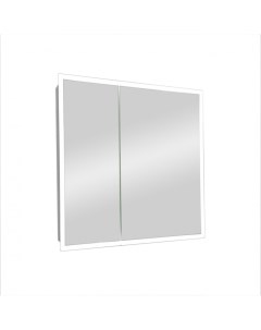 Зеркало шкаф Reflex LED 80х80 с подсветкой Континент