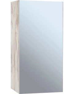 Зеркало шкаф Кредо 40 скандинавский дуб Runo