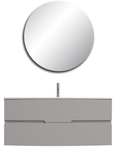 Мебель для ванной Nona 120 глянцевый серый титан Jacob delafon
