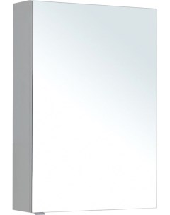 Зеркало шкаф Алвита new 60 серый Aquanet