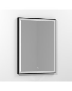 Зеркало Лайт 60 чёрный глянец с подсветкой 9238 Vod-ok