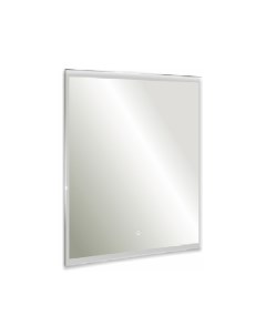 Зеркало Сантана 80х100 с подсветкой с сенсорным выключателем и подогревом Azario