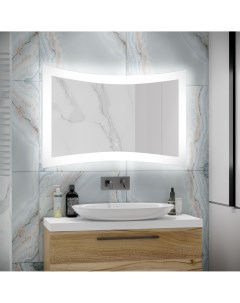 Зеркало Silence LED 100х68 с подсветкой Континент