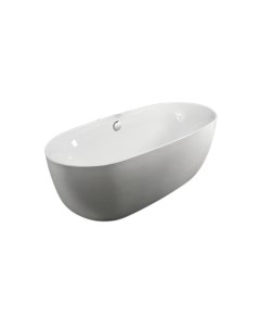 Отдельностоящая акриловая ванна CeruttiSpa Fiastra С 3175 170x80 Белая со сливом переливом Cerutti spa
