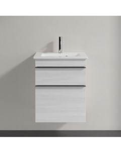 Тумба для комплекта Venticello 46 white wood с ручками хром Villeroy&boch