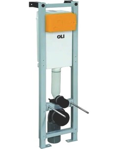 Система инсталляции для унитазов Quadra пневматическая крепления fast fit Oli