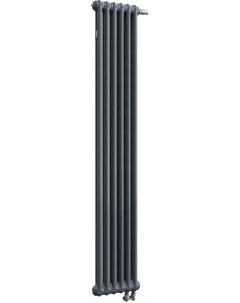 Радиатор стальной 2180V 6 секций 2 трубчатый нижнее подключение серый Arbonia