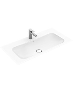 Мебельная раковина Finion stone white ceramicplus без перелива Villeroy&boch