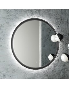 Зеркало круглое Napoli 100 черное Art&max