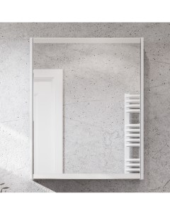 Зеркало шкаф Нортон 65 белый глянец Акватон