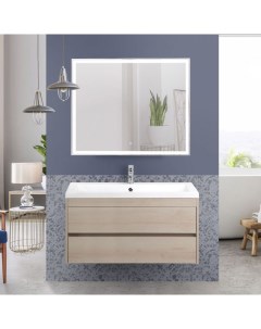 Мебель для ванной Family 100 подвесная Pino Bianco Art&max
