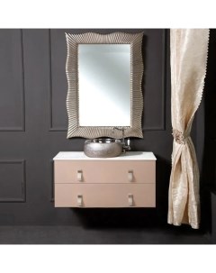 Мебель для ванной NeoArt 100 капучино с ручками Glaze хром Armadi art
