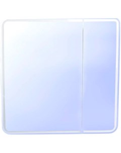 Зеркало шкаф Каре 80 с подсветкой Style line