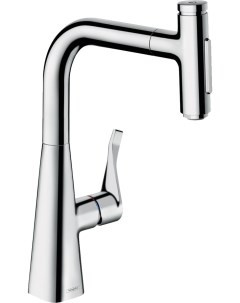 Смеситель Metris Select M71 для кухонной мойки хром Hansgrohe