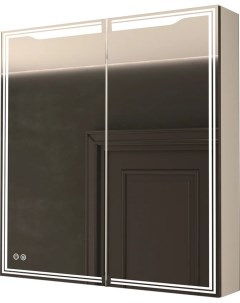 Зеркало шкаф Merano 90х80 L с подсветкой с подогревом Art&max