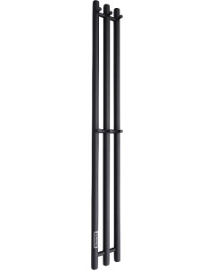 Полотенцесушитель электрический Inaro 120х12 L черный матовый Маргроид
