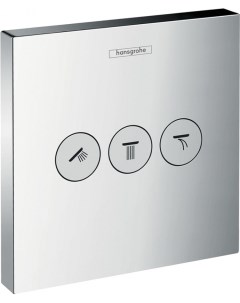 Переключатель потоков ShowerSelect Trio Quattro на три потребителя Hansgrohe