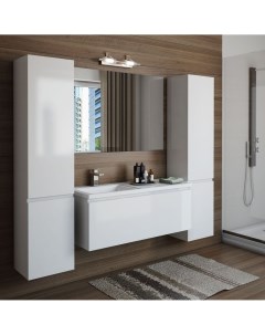Мебель для ванной Dallas Luxe 115 подвесная 1 ящик L Эстет