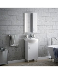 Мебель для ванной Олимп 45 белая Corozo