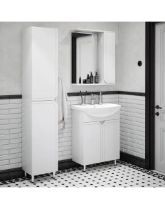 Мебель для ванной Сириус 65 белая Corozo