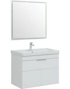 Мебель для ванной Ирис new 70 подвесная 1 ящик 2 дверцы Aquanet