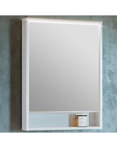 Зеркало шкаф Капри 60 с подсветкой Акватон