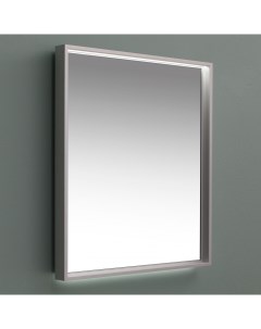 Зеркало Алюминиум 7075 с подсветкой серебро De aqua