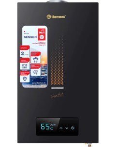 Проточный водонагреватель S 20 MD Art black газовый Thermex