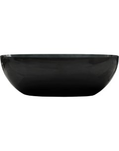 Акриловая ванна Kristall Onyx 165х78 см черная Abber