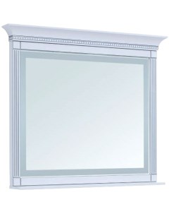 Зеркало Селена 120 белое серебро Aquanet
